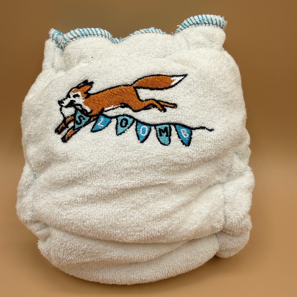 Sloomb Mini Terry Snapless Fitted Diaper